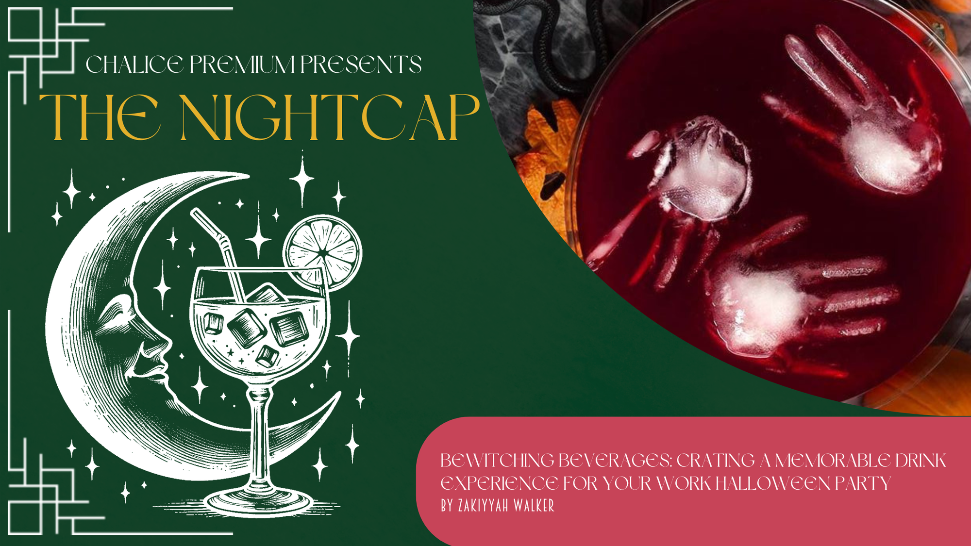 Bewitching Beverages: Crafting a Memorable Drink Experience for Your Work Halloween Party